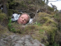 Peek-a-boo from Kullaberg, Sweden