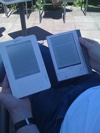 Kindle and Sony PRS-505