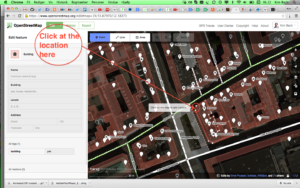 OpenStreetMap – ID Editor – Add point