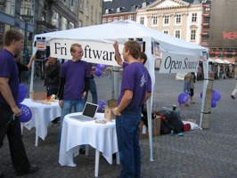 Software Freedom Day 2006 - Gammel Torv In Copenhagen