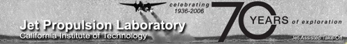 JPL 70th anniversary banner